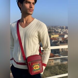 128 Preloved Gucci Cripto Print Messenger ($$ Marked Down 2/11/25)